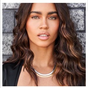 NEW in Bag Jennifer Zeuner Jewelry Allie 14k Gold Chain